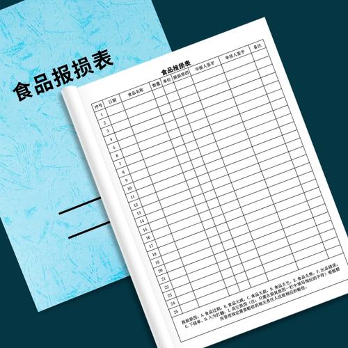 餐饮管理中的关键表格体系 食品报损、菜品出锅检验与产品质检